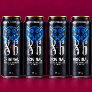 4 bières 86 (50cl)