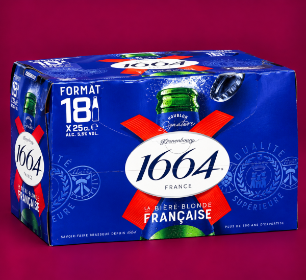 18 bières 1664 (25cl)