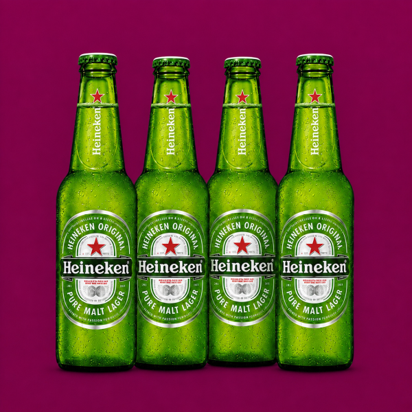 4 Heineken 25cl