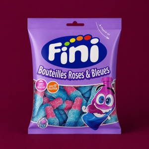 Fini "bouteilles roses et bleues" 90g