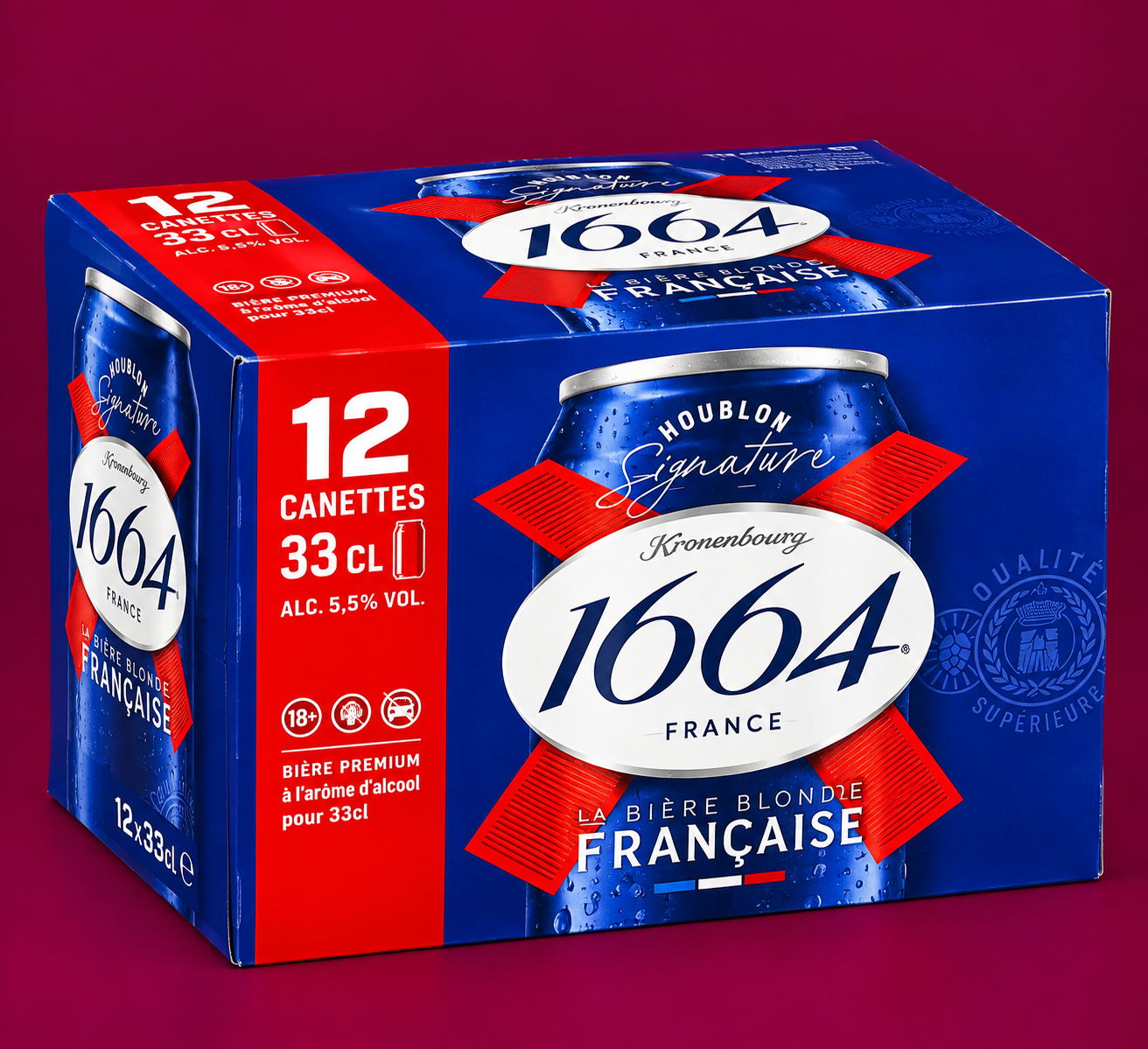 12 bières 1664 (33cl)