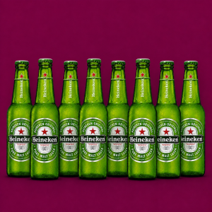 8 Heineken 25cl