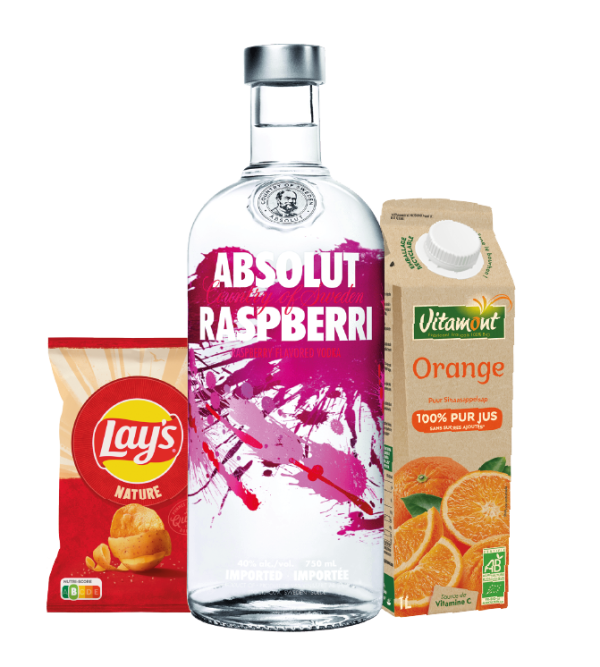 Formule Absolut raspberry soft