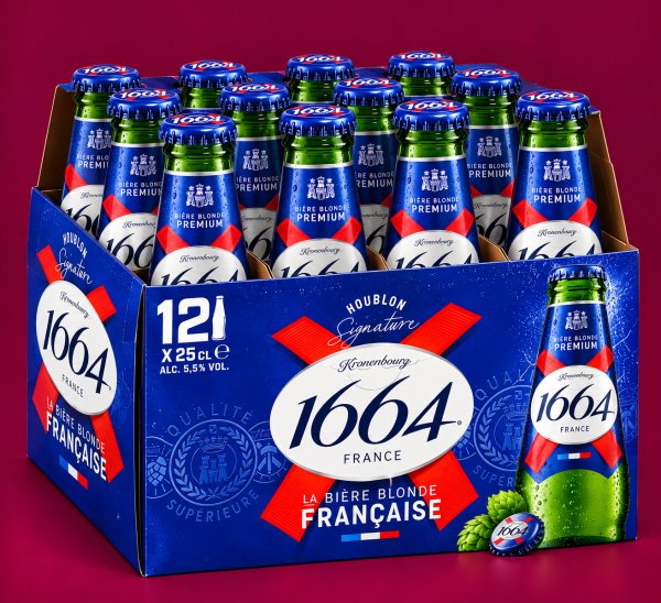 12 bières 1664 (25cl)
