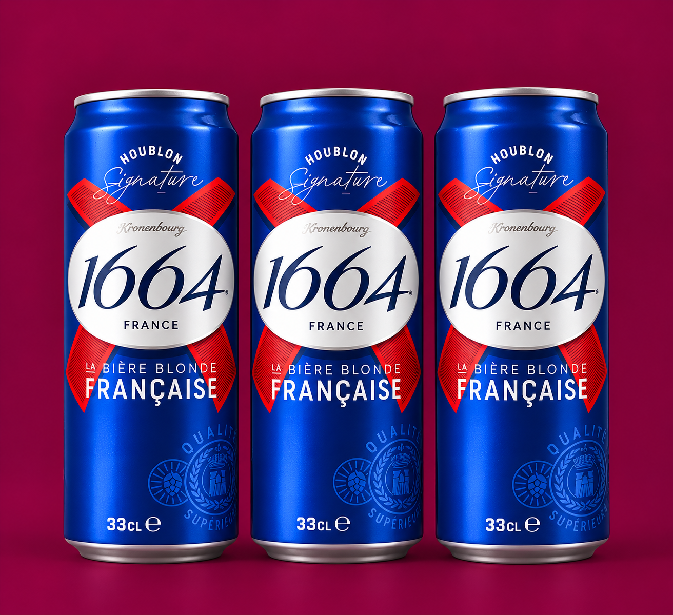 3 bières 1664 (33cl)